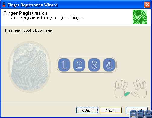 Finger Registering